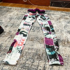 Multicolored Lululemon leggings